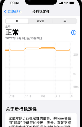 元阳iPhone手机维修如何在iPhone开启'步行稳定性通知'